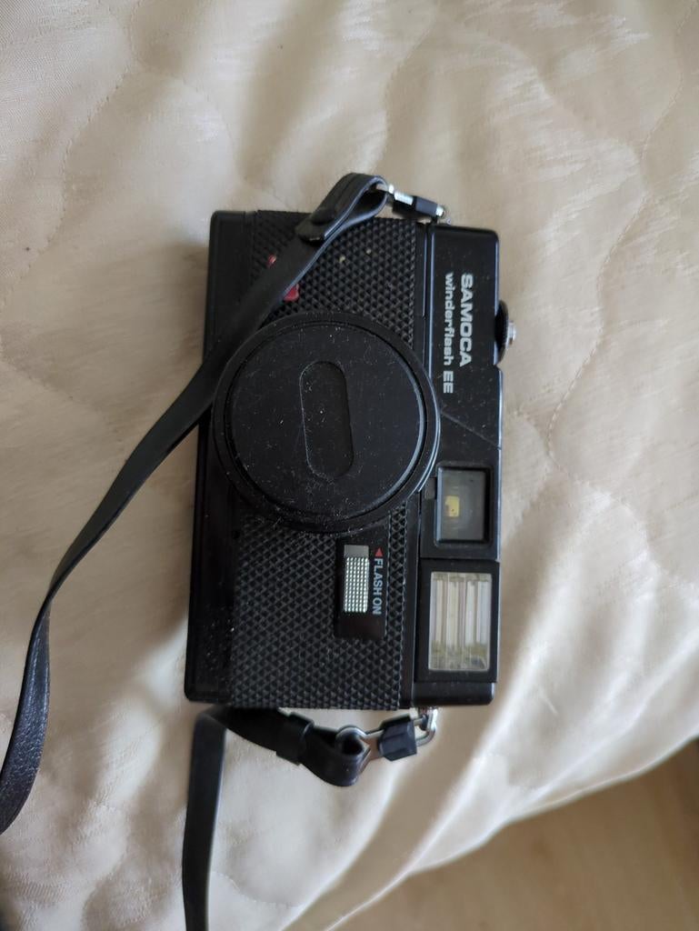 Samoca Winderflash EE Analoge Camera -, Audio, Tv en Foto, Fotocamera's Analoog, Ophalen of Verzenden, Gebruikt, Compact, Overige Merken