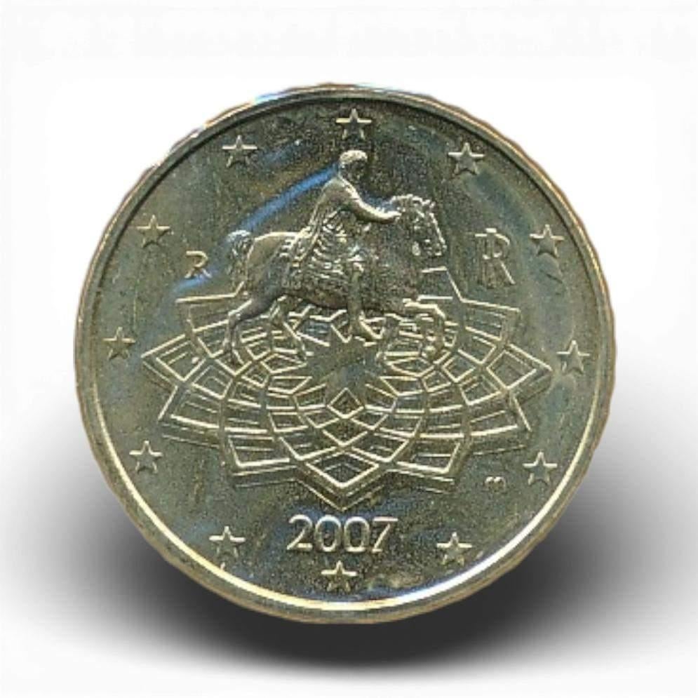Italië 50 eurocent 2007, Postzegels en Munten, Munten | Europa | Euromunten, Ophalen of Verzenden, Italië, 50 cent, Losse munt