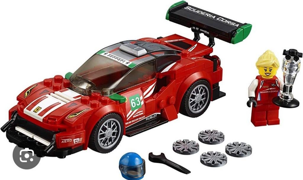 Lego Speed Champions Ferrari 75886, Ophalen of Verzenden, Zo goed als nieuw, Complete set, Lego