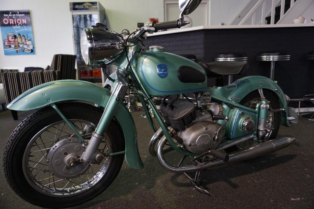 Nieuwe Advertentie !!! Supermooie Adler MB 250 Twin b.j.1954, 250 cc, Adler, Adler, 2 cilinders
