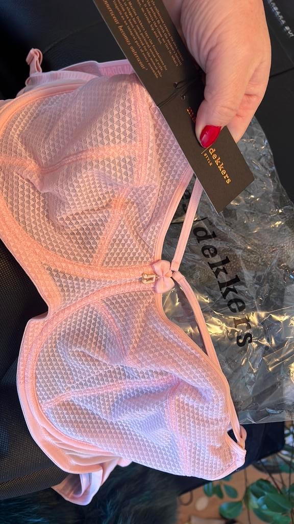 NEW-Marlies Dekkers Wired UnpaddedBalcony Bra Blush Pink 85F, Verzenden, Roze, BH