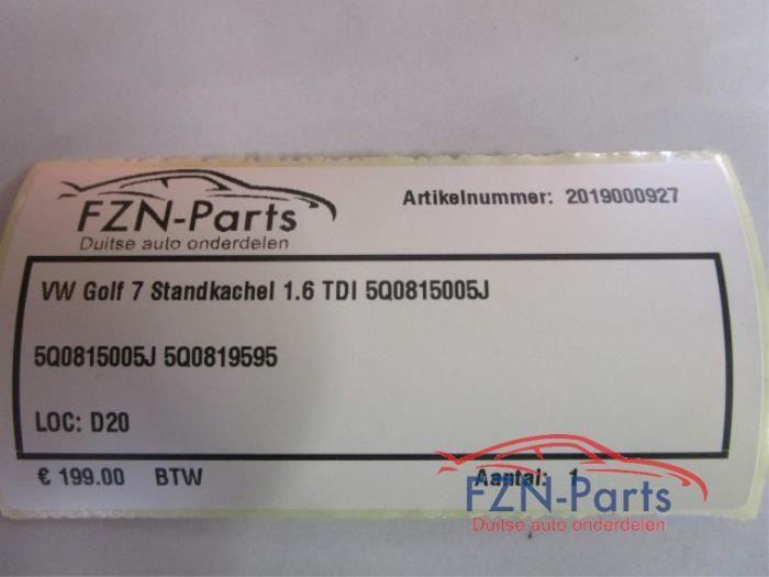 Standkachel Volkswagen Golf (22730728), Ophalen of Verzenden, Gebruikt