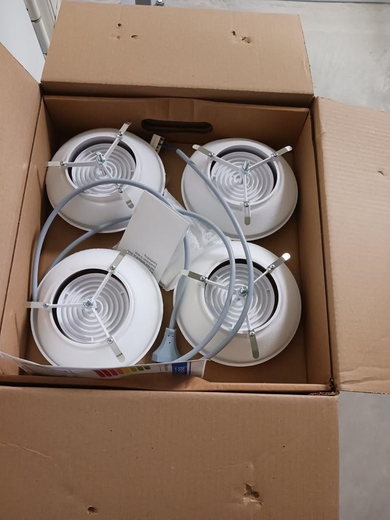 Itho Daalderop ventilatiepakket,4 ventiel+ RFT-N auto, Nieuw, Ophalen of Verzenden, Nieuw, Afzuiger