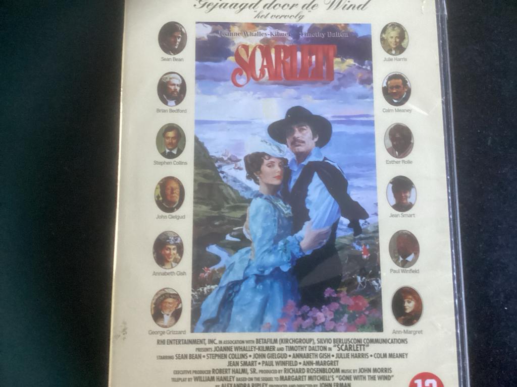 Scarlett - Gejaagd door de Wind vervolg DVD, Cd's en Dvd's, Vanaf 12 jaar, Ophalen of Verzenden, Zo goed als nieuw, Drama