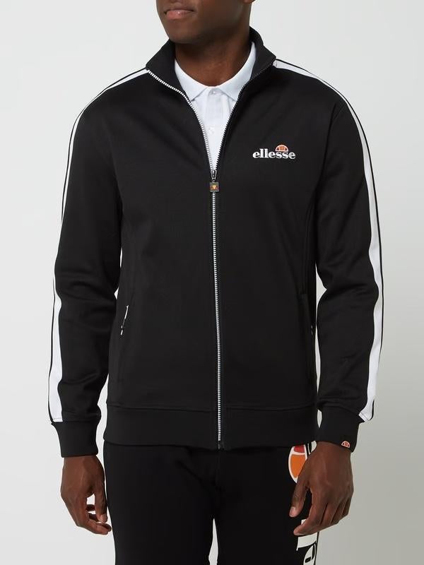 Ellesse Track Jacket / Zip Jacket, Maat 52/54 (L), Zwart, Zo goed als nieuw, Algemeen