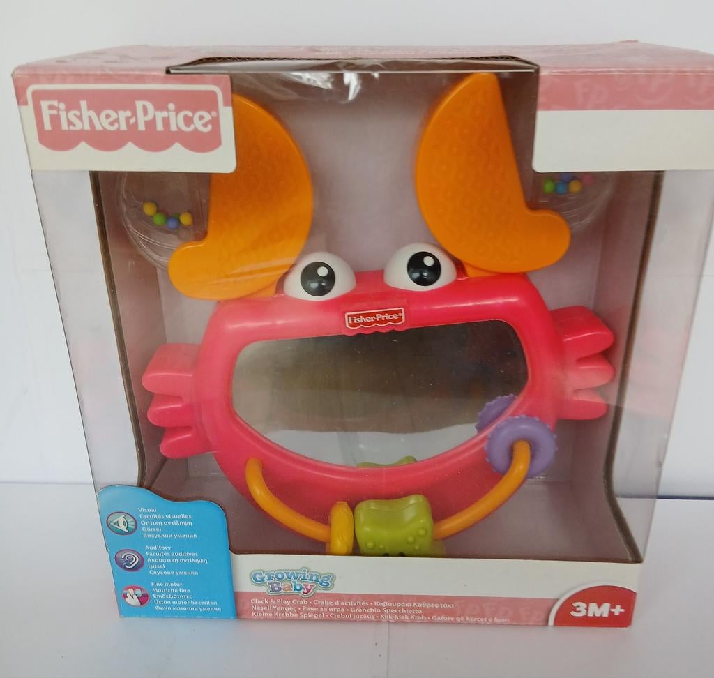 Fisher-Price Clack En Play Crab, Ophalen of Verzenden, Zo goed als nieuw, Speelset