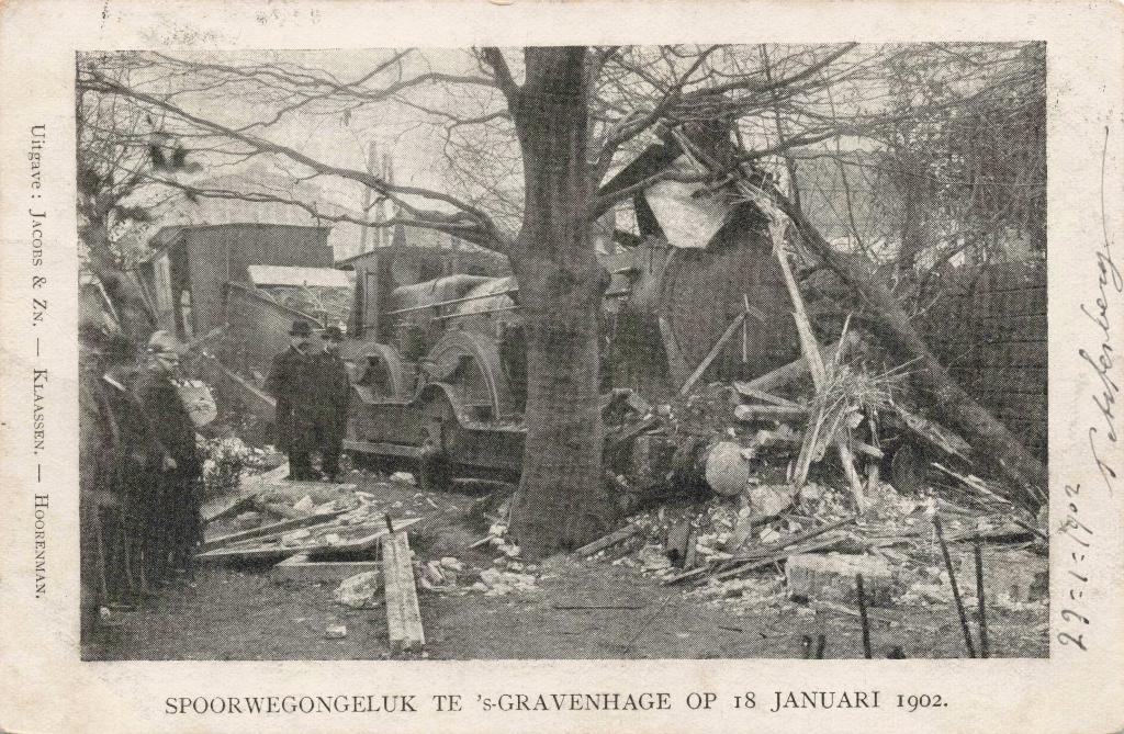 Den Haag Spoorwegongeluk 18 januari 1902 B2616, Ophalen, Voor 1920, Gelopen, Zuid-Holland