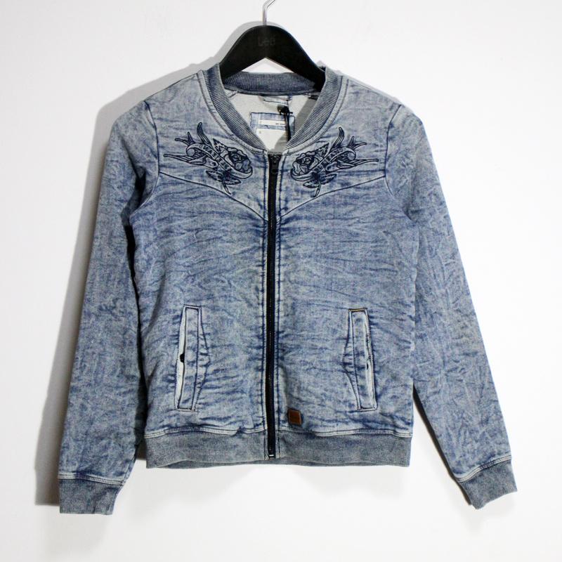 Womens blue denim bomber jacket, Blauw, Nieuw, Ophalen of Verzenden, Jasje