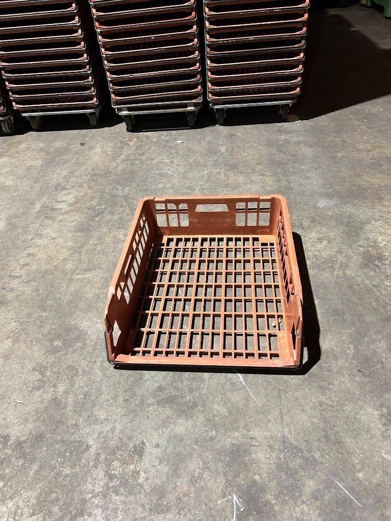 broodkratten op dolly 69,2x57,8x19,5 cm brood krat bruin, Doe-het-zelf en Verbouw, Gebruikt, 40 tot 60 cm, 50 tot 75 cm, Minder dan 35 cm