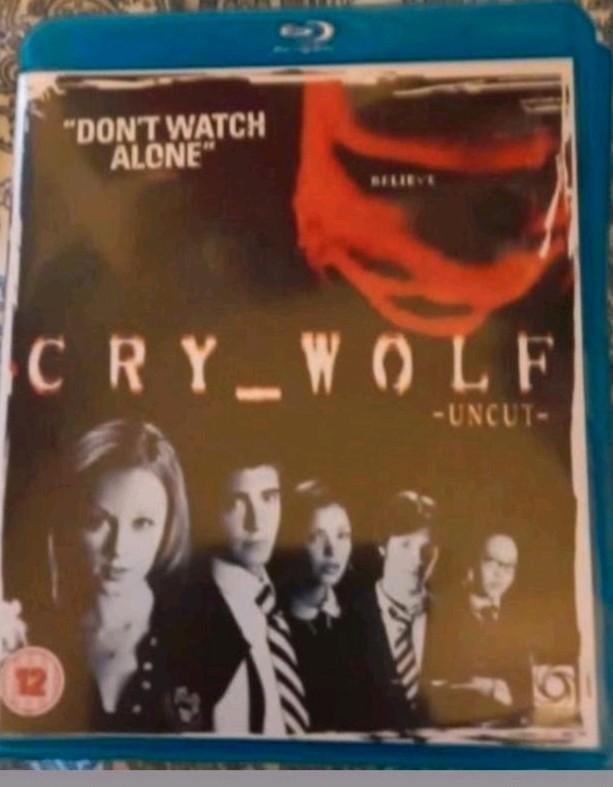Cry wolf bluray Import, Cd's en Dvd's, Blu-ray, Ophalen of Verzenden, Zo goed als nieuw, Horror