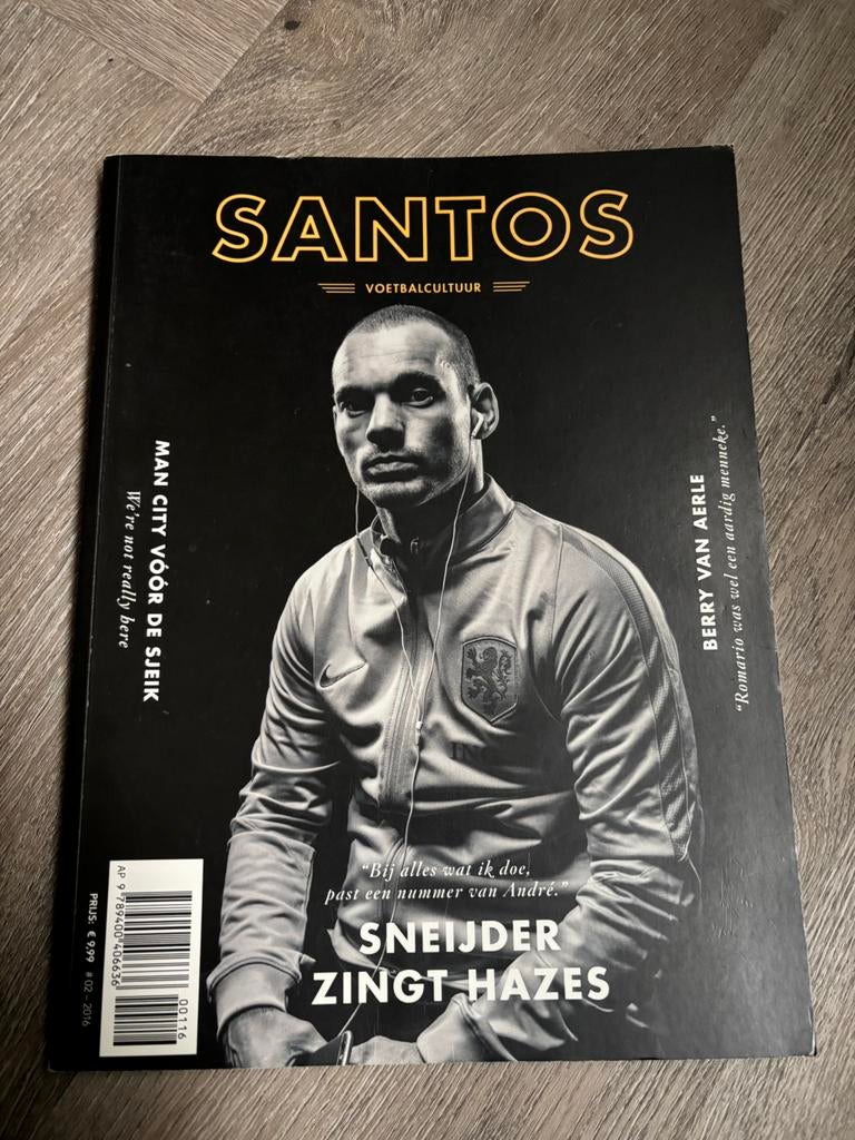 Santos Magazine NR 2, Ophalen of Verzenden, Zo goed als nieuw, Buitenlandse clubs, Boek of Tijdschrift