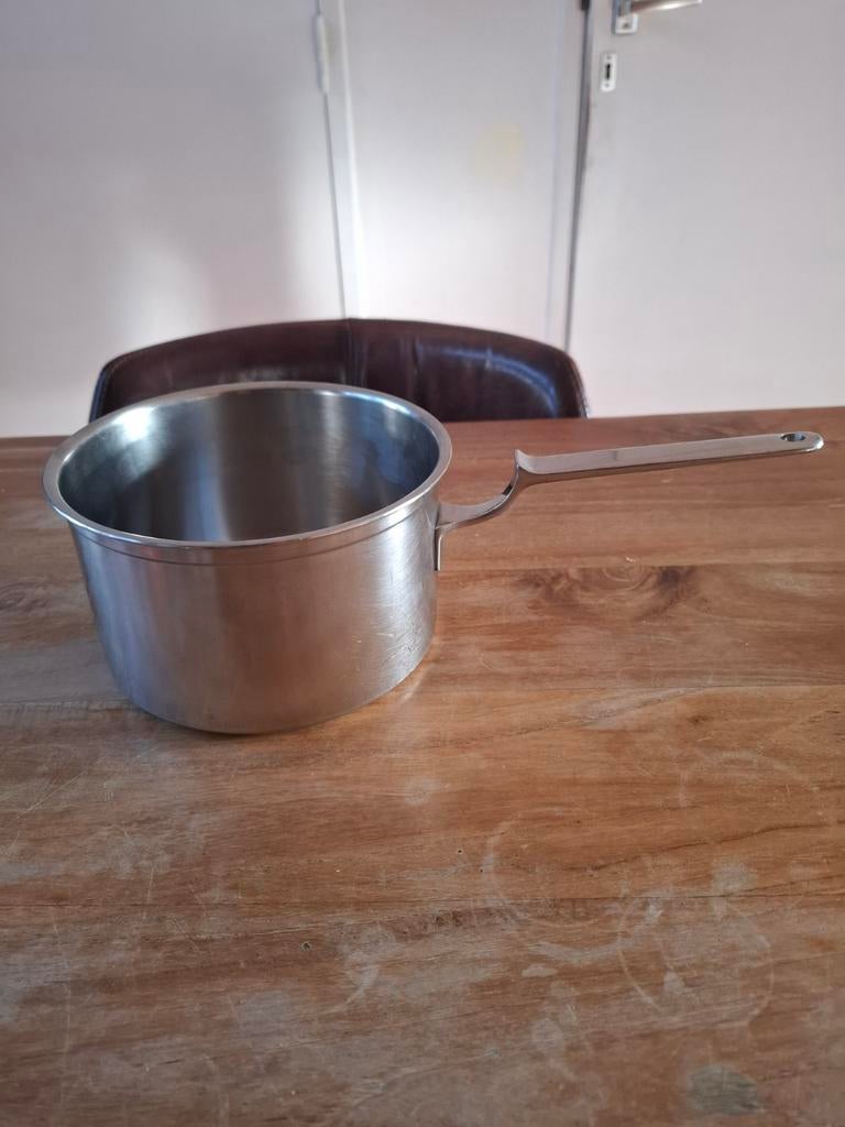 Gero steelpan dick simonis, Huis en Inrichting, Keuken | Potten en Pannen, Ophalen of Verzenden, Gebruikt, Rvs