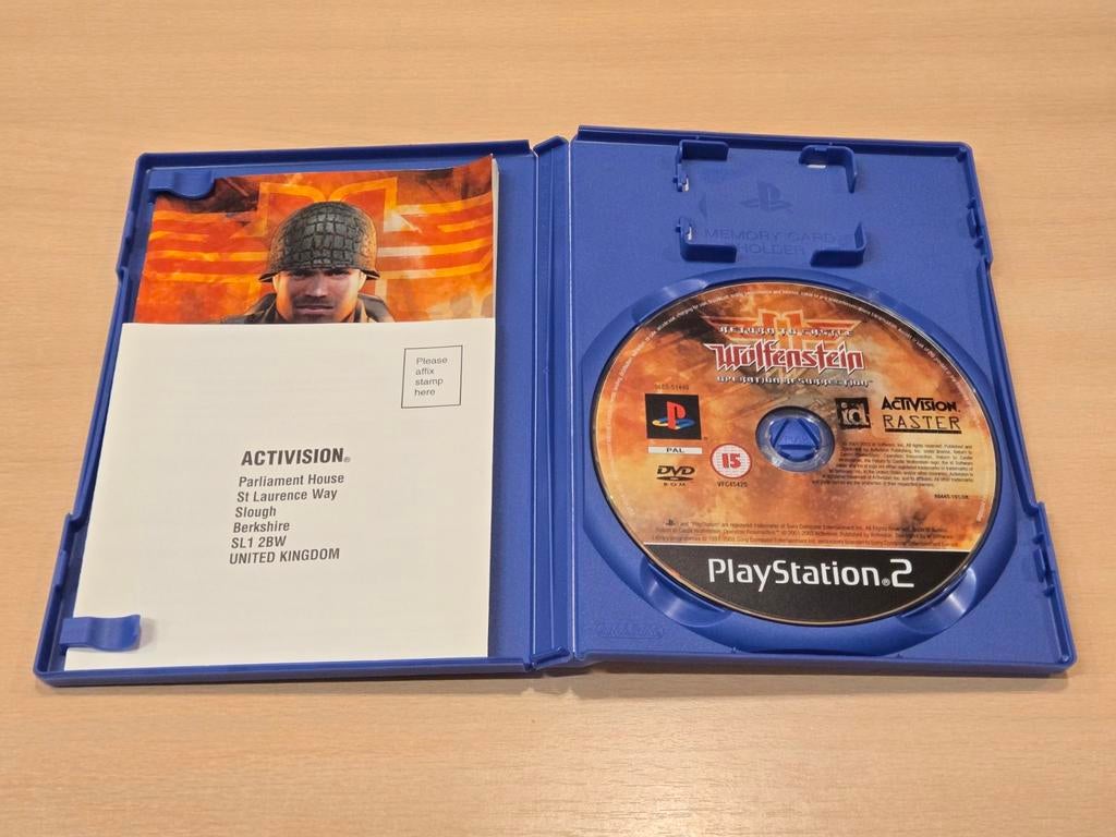 Return to Castle Wolfenstein - Sony PlayStation 2 PS2, Hilversum, Gebruikt, Vanaf 18 jaar, Shooter