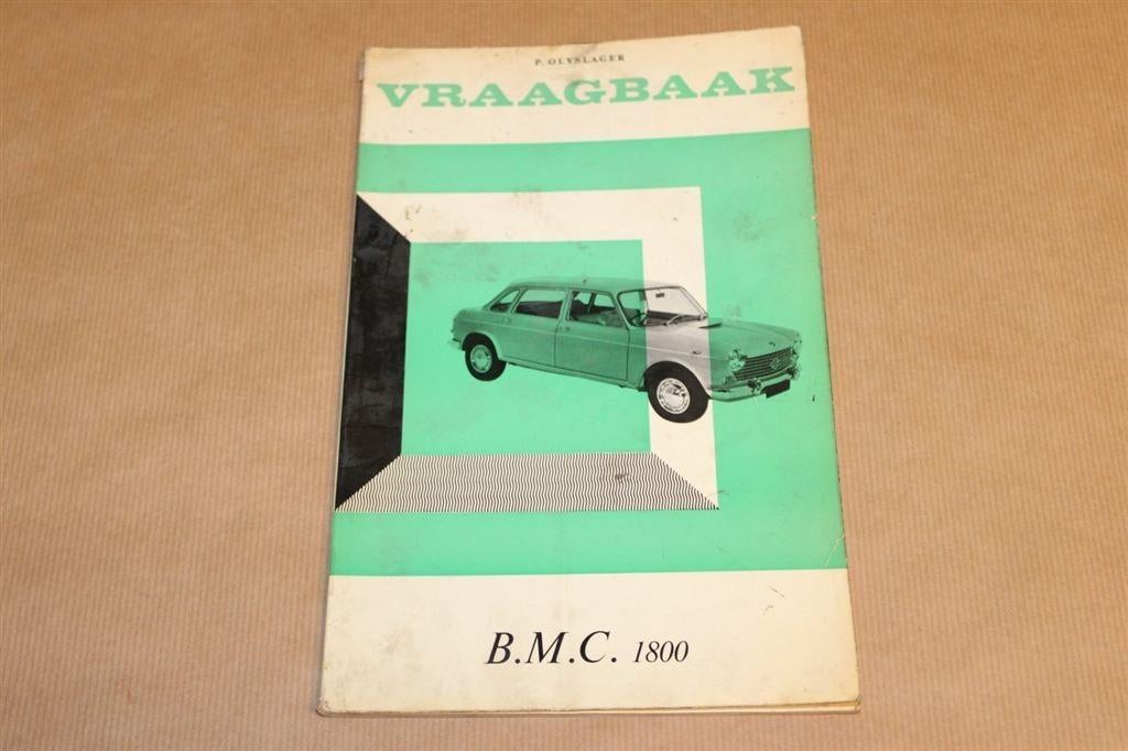 Vraagbaak BMC 1800 [Austin Morris] - 1967, Ophalen of Verzenden