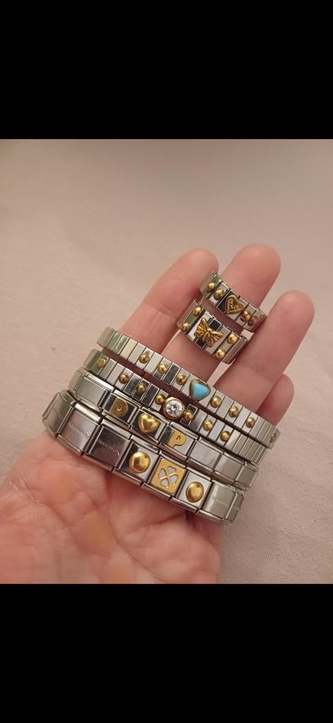 Nomination sieraden te koop, Ophalen of Verzenden, 17 tot 18, Dame, Goud