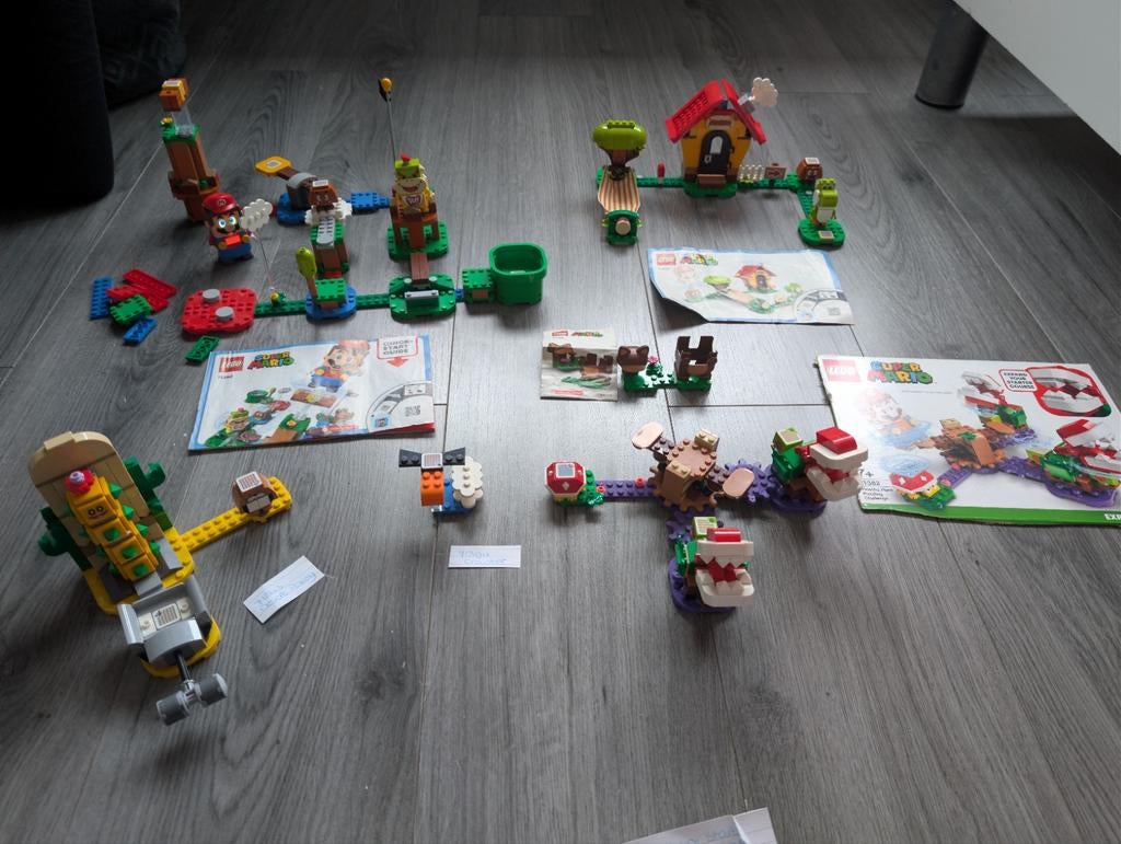 Groot pakket super mario lego 3, Ophalen of Verzenden, Zo goed als nieuw