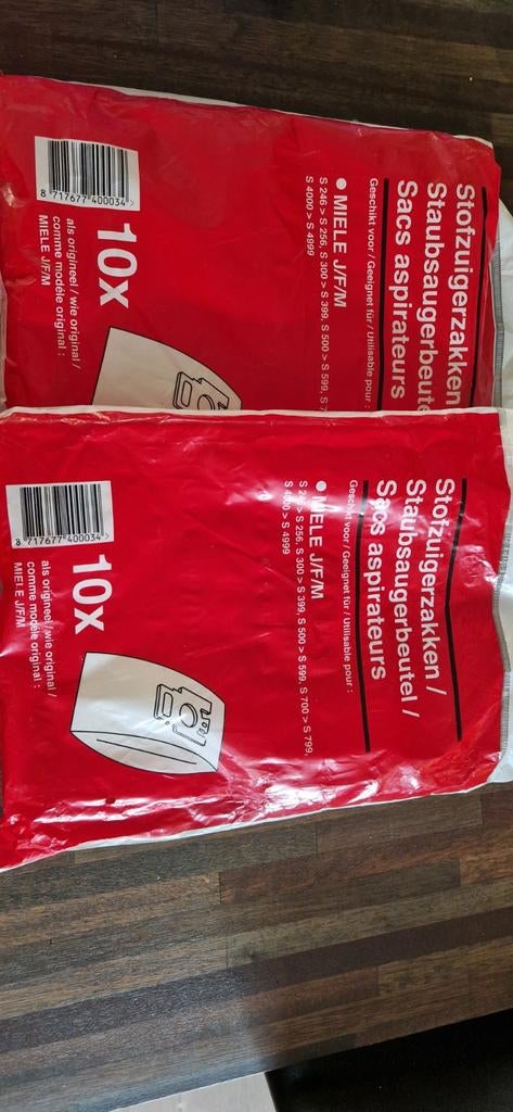 16x Miele Stofzuigerzakken J/F/M - Nieuw!, Ophalen of Verzenden, Nieuw