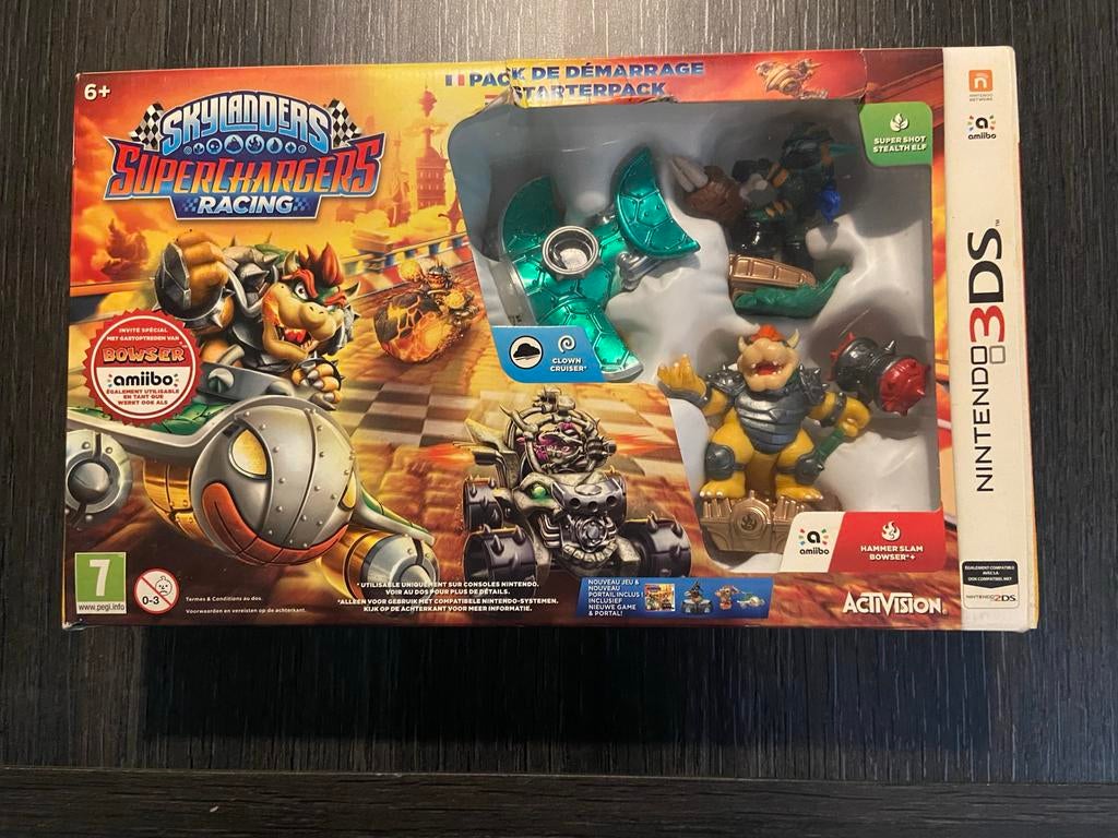 Skylanders Superchargers 3DS starter pack, Gebruikt, 1 speler, Racen en Vliegen, Ophalen of Verzenden