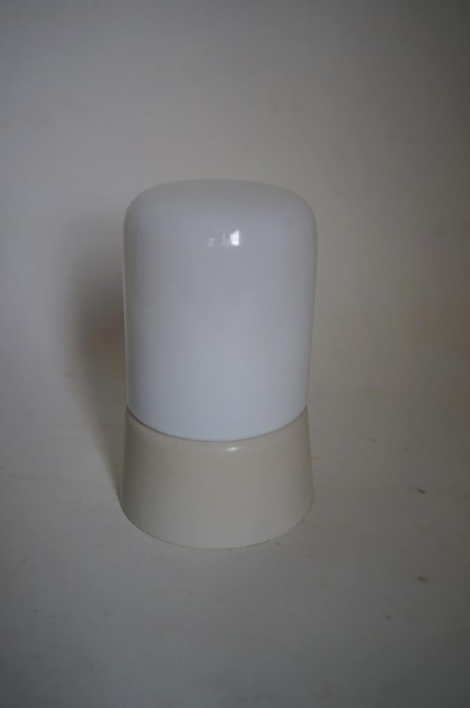 vintage design plafondlamp niko bakeliet glas plafonniere., Ophalen of Verzenden, Gebruikt, Glas, Vintage design