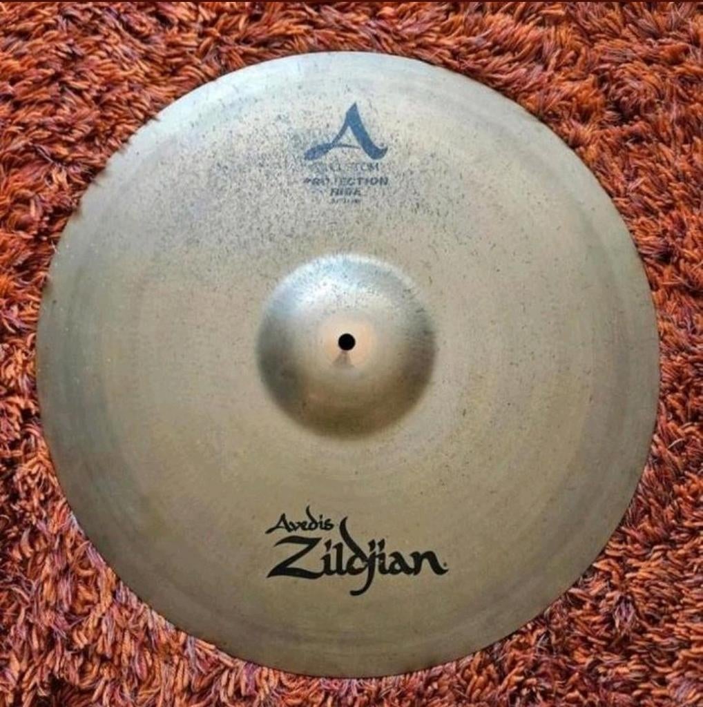 Zildjian Avedis A Custom Projection ride 20" bekken / cymbal, Muziek en Instrumenten, Gebruikt, ., Drums of Percussie, Ophalen of Verzenden
