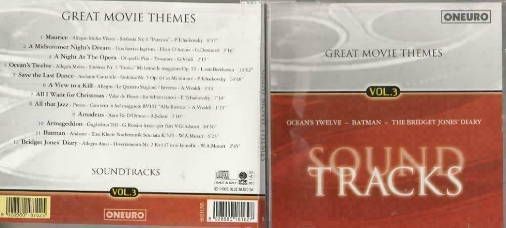 Great Movie Themes Volume 3, Ophalen of Verzenden, Zo goed als nieuw