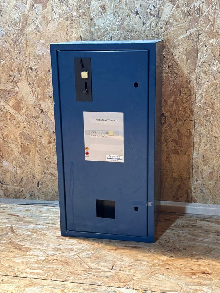 Wisselautomaat - Vintage!Voor uw verzameling of decoratie!, Ophalen of Verzenden, Gebruikt