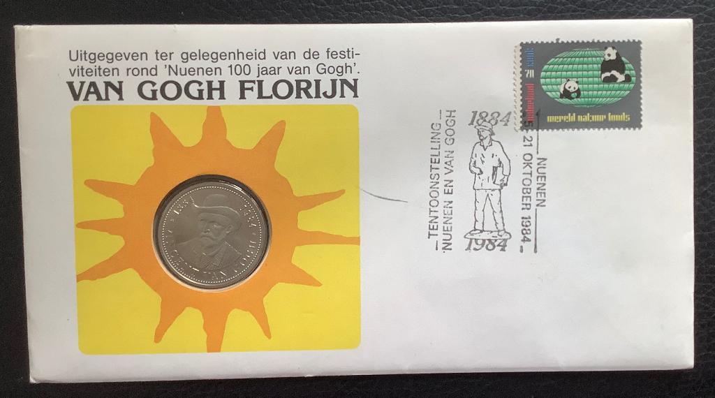 Van Gogh Florijn 1984 Nuenen Brabant, Ophalen of Verzenden, Overige materialen, Nederland