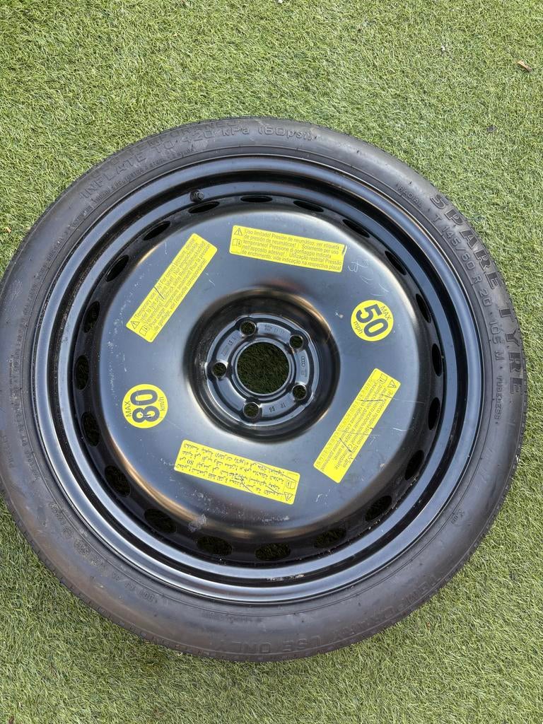 Nieuw Reservewiel VW/Audi/Skoda - T145/60R20. Thuiskomer R20, Auto-onderdelen, Ophalen of Verzenden, Nieuw, Audi