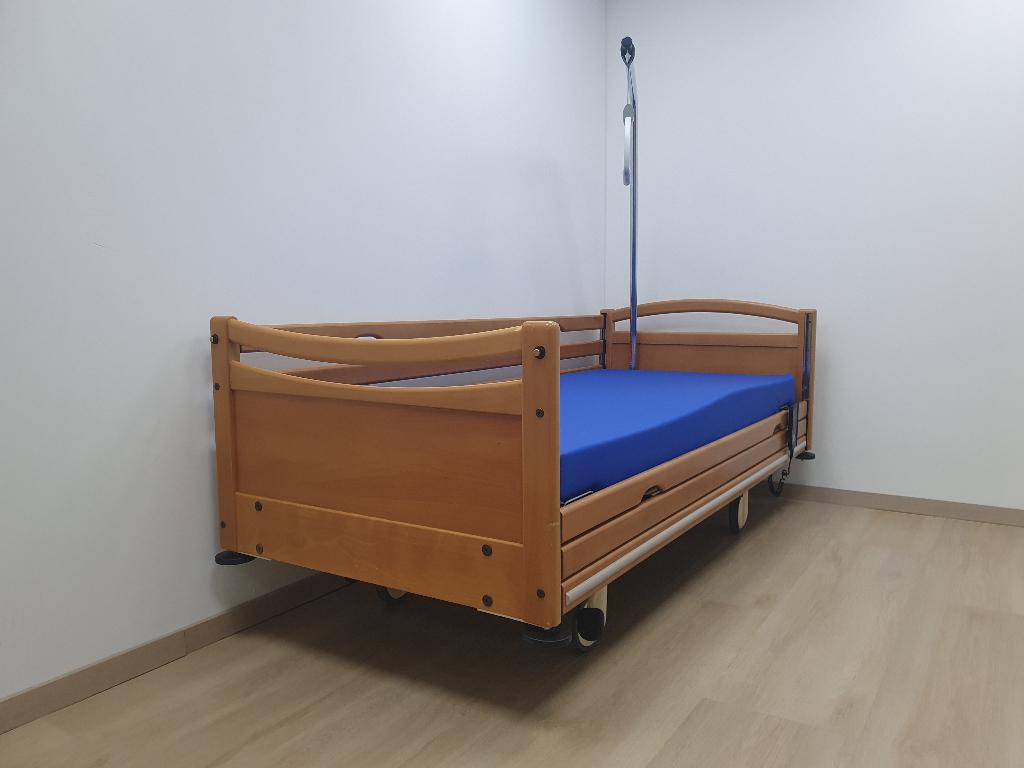 hoog laag bed - verpleegbed - ziekenhuisbed - SCHELL bed, Verstelbaar, 90 cm, Eenpersoons, Schell