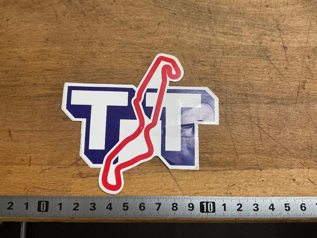 TT Assen sticker, Verzamelen, Ophalen of Verzenden, Zo goed als nieuw, Motoren