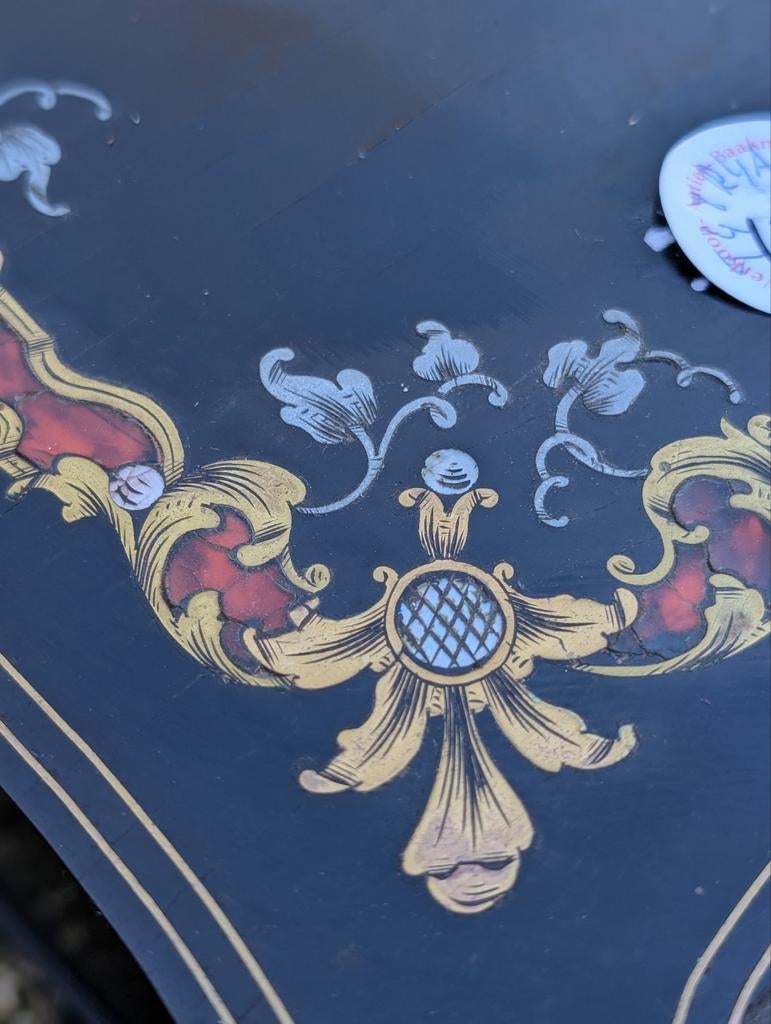 Antiek Boulle sieraden kastje 34 breed. €2607, Ophalen