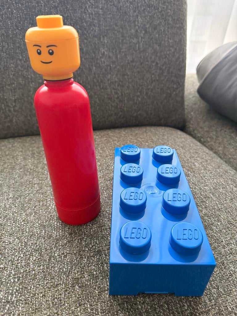LEGO Trommel en Fles, Ophalen of Verzenden, Zo goed als nieuw, Lego