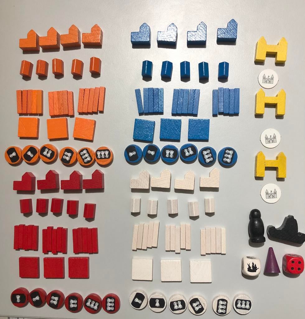 Onderdelen Kolonisten van Catan, Ophalen of Verzenden, Zo goed als nieuw