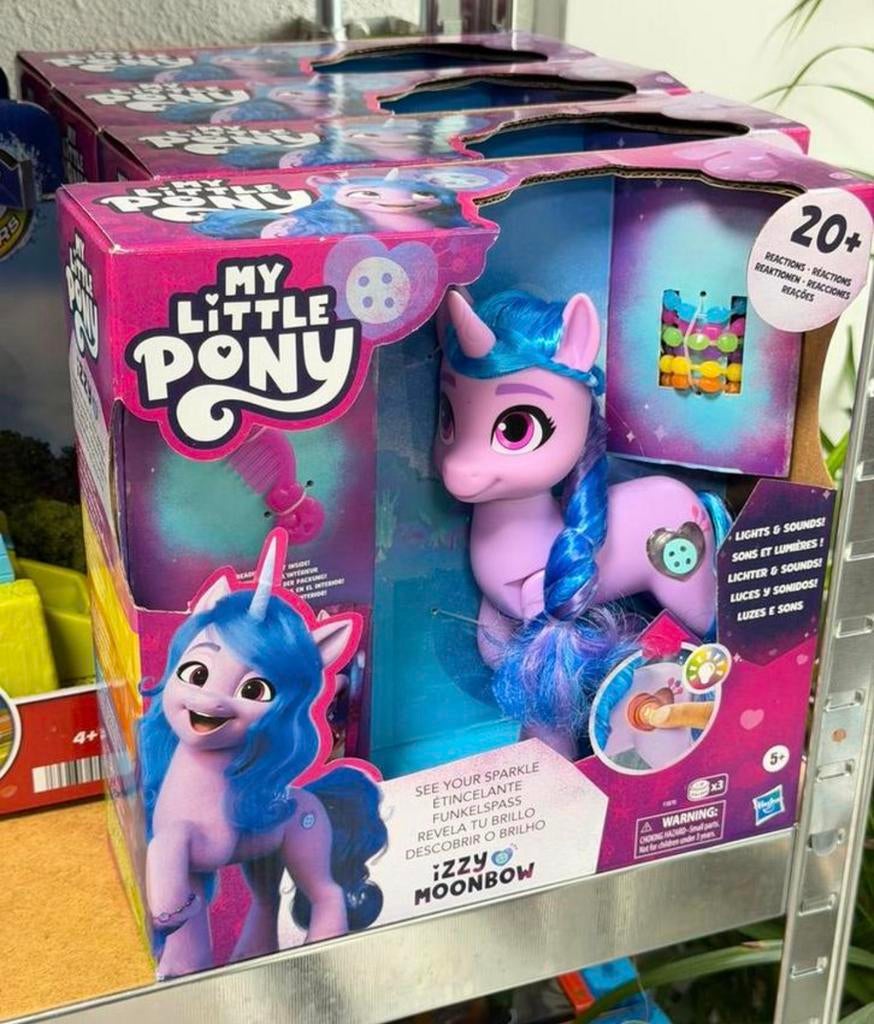 My Little Pony See You Sparkle Izzy Moonbow Speelpaard NIEUW, Nieuw, Ophalen of Verzenden, H, H