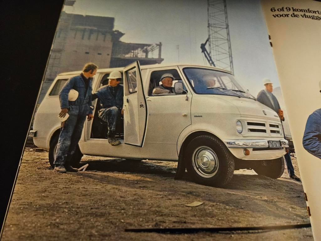 Brochure Bedford CF 1971, Ophalen of Verzenden, Zo goed als nieuw, Overige merken