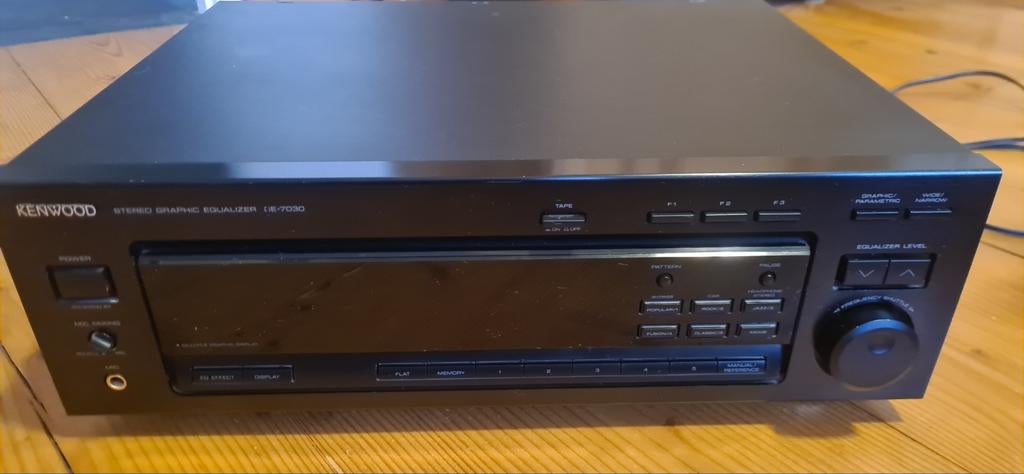 Kenwood Equalizer GE 7030, zwart, Ophalen of Verzenden, Zo goed als nieuw