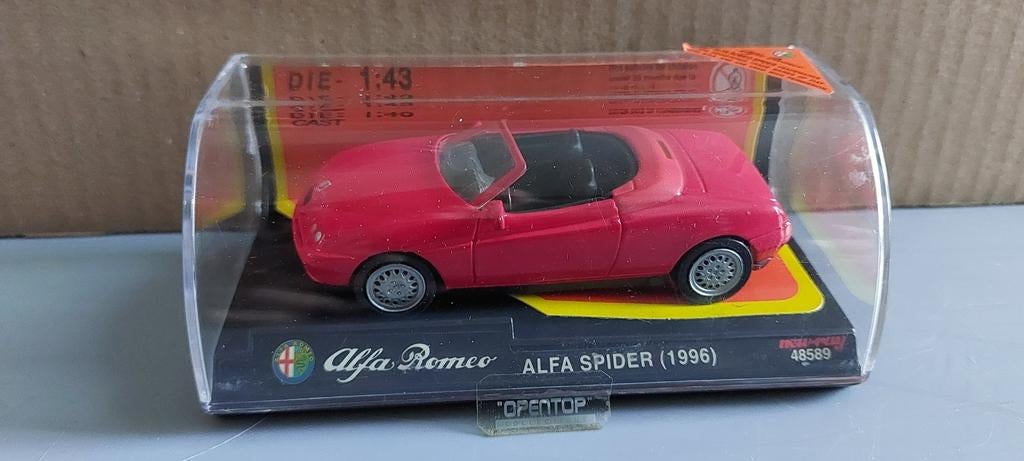 Alfa Romeo Spider (1996) Modelauto 1:43, Ophalen of Verzenden, Nieuw, Auto, Overige merken