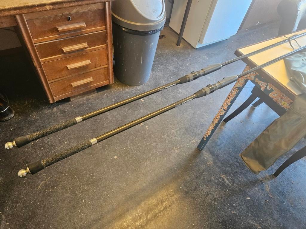 2 mooie century's fat boy slim hengels 12' 3 1/2, Watersport en Boten, Ophalen of Verzenden, Zo goed als nieuw