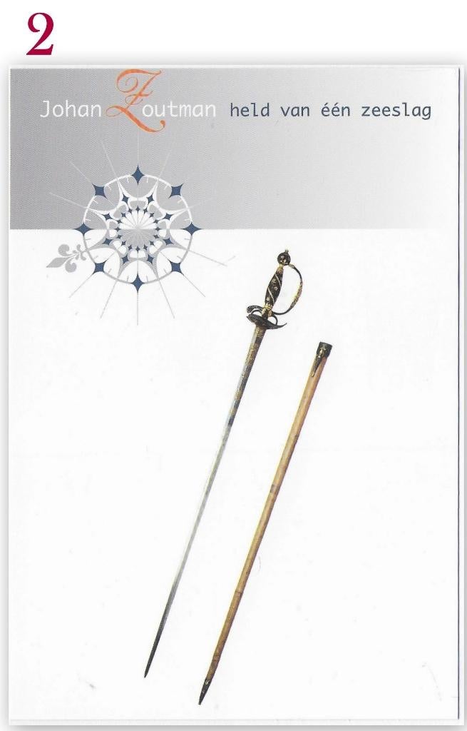 Ansichtkaart Zeeheld Johan Zoutman ( B3865), Verzenden, Voor 1920, Ongelopen