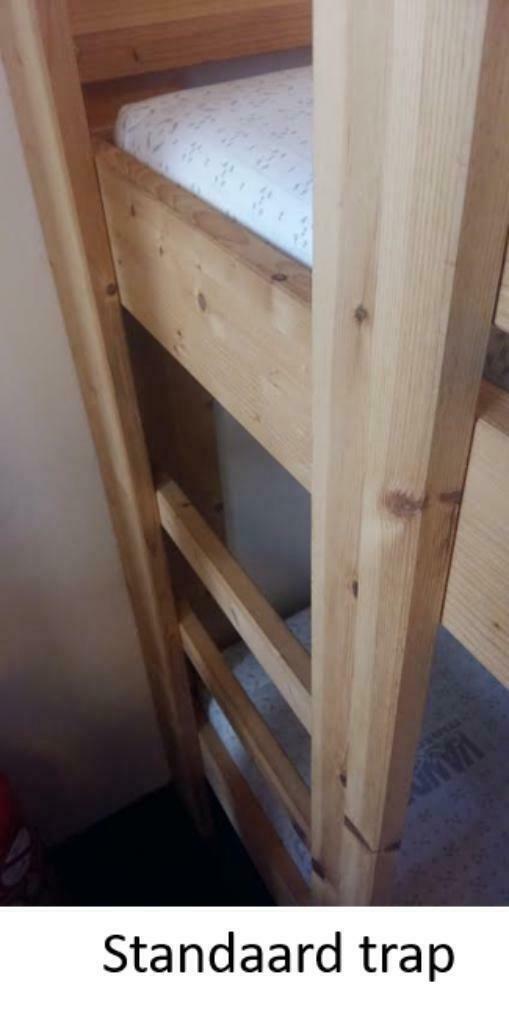 NIEUW blankhouten stapelbed, in ELKE maat! Ook voor caravans, Minder dan 160 cm, Ophalen of Verzenden, 80 cm, 200 cm