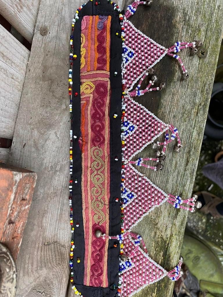 Prachtige hand gemaakte choker ketting., Sieraden, Tassen en Uiterlijk, Kettingen, Nieuw, Overige materialen, Overige kleuren