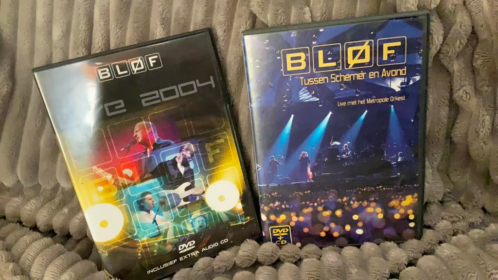 Blof live 2004 & tussen schemer en avond dvd/cd, Alle leeftijden, Boxset, Muziek en Concerten, Ophalen of Verzenden