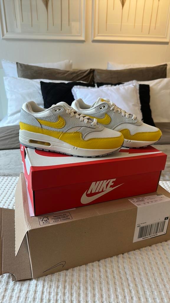 WMNS Nike Air Max 1, Ophalen, Zwart, Nieuw, Sneakers of Gympen