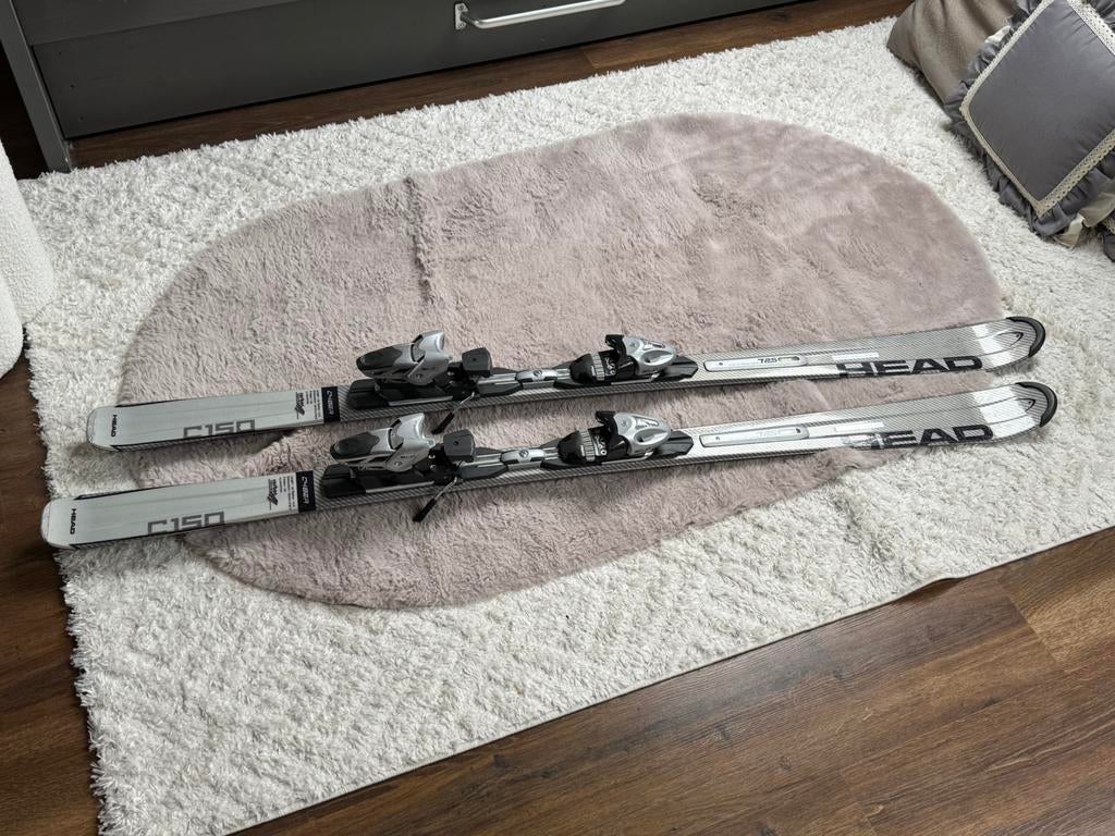 HEAD ski’s 156 cm - klaar voor gebruik, 140 tot 160 cm, Gebruikt, Ophalen of Verzenden, Head