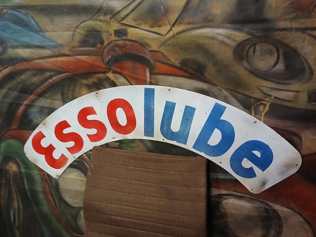 ESSO reclamebord geen emaille, Reclamebord, Gebruikt, Esso, Info@esso.nl