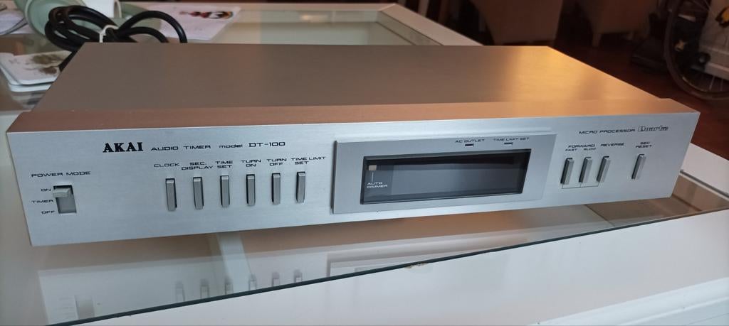 AKAI DT-100 audio Timer en voeding., Ophalen of Verzenden