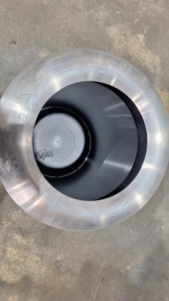 prullenbak afvalbak Horeca, Ophalen, Gebruikt, 40 liter of meer, Rvs