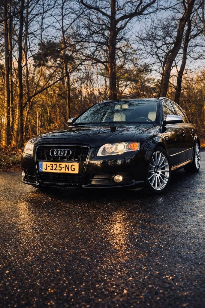 Audi s4 b7 quattro cruise/stoelverwarming, Auto's, Audi, Automaat, 344 pk, A4, Stationwagon