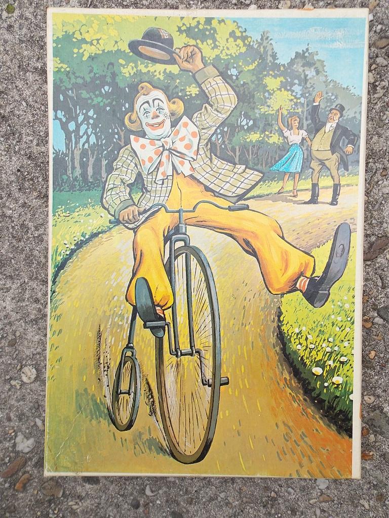 Pipo de clown puzzel compleet, Ophalen of Verzenden, Meer dan 50 stukjes, Gebruikt, 6 jaar of ouder