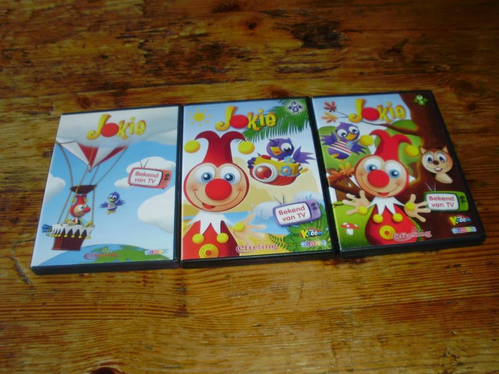 Jokie / DVD / Efteling / serie 1 2 3 / box, Alle leeftijden, Ophalen of Verzenden, Gebruikt
